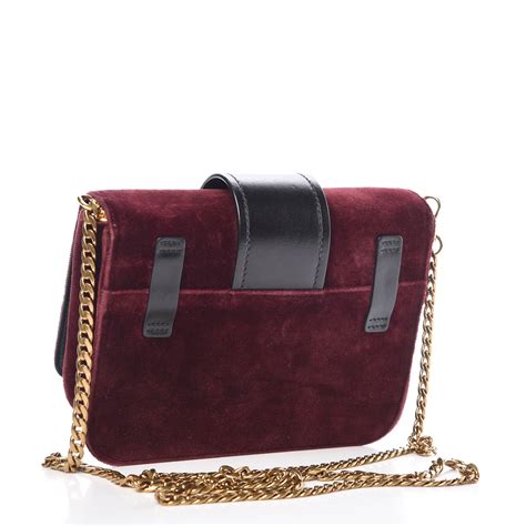 prada cahier belt bag burgundy|Prada Cahier belt bag.